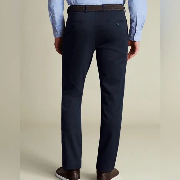 Charles Tyrwhitt Ultimate Non-Iron Chinos - Navy